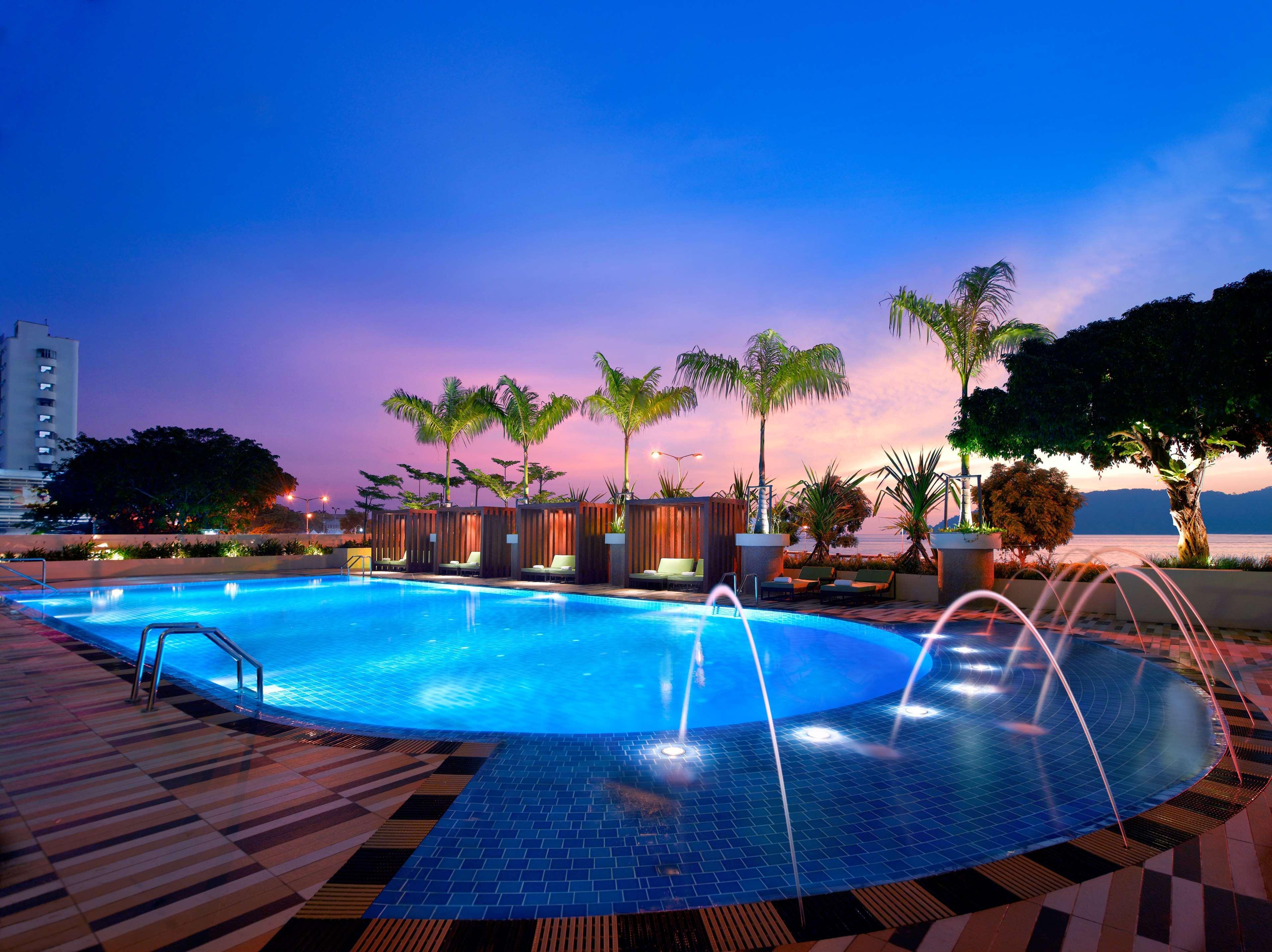 מלון קוטה קינבלו Hyatt Regency Kinabalu מראה חיצוני תמונה The swimming pool at the hotel