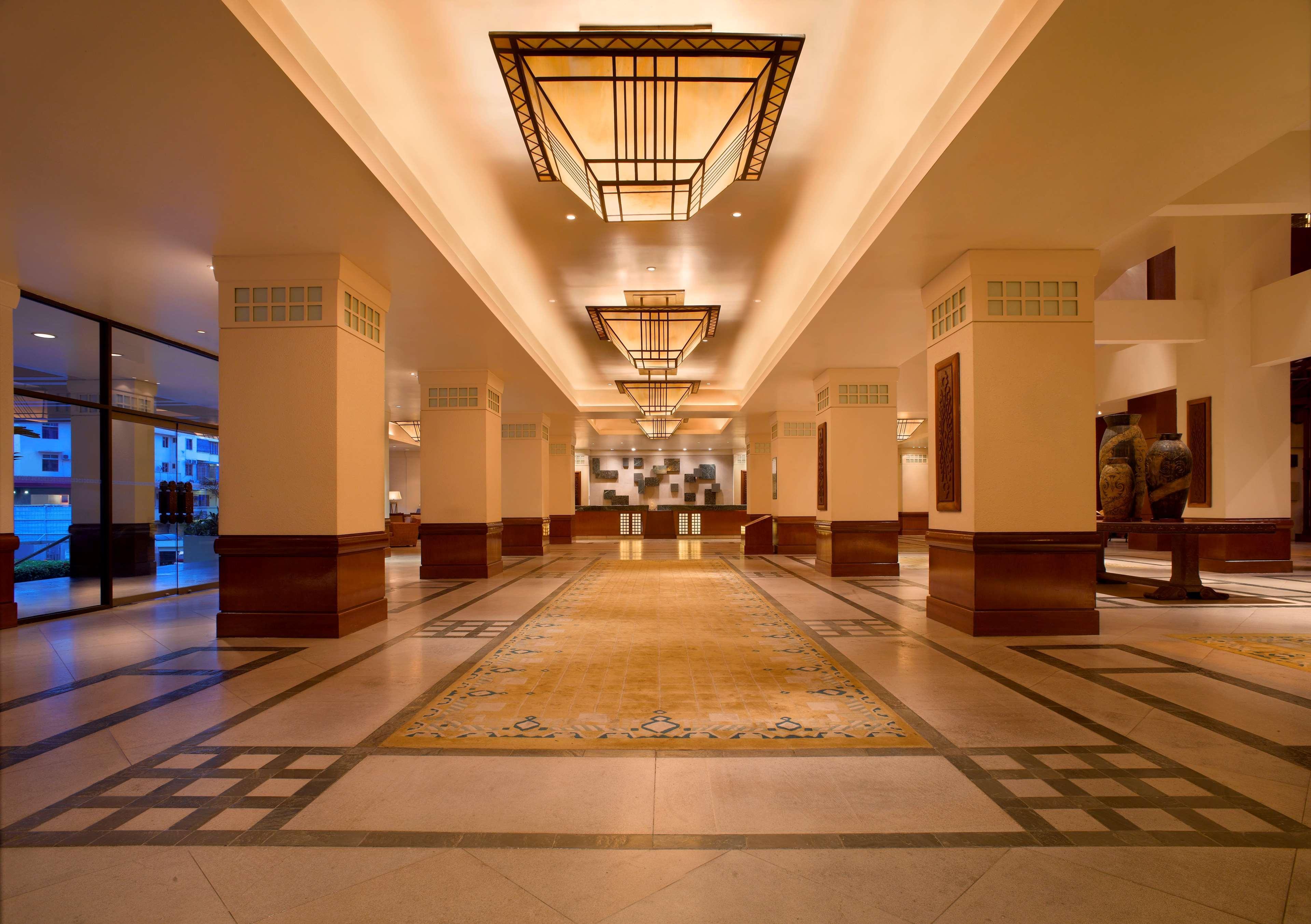 מלון קוטה קינבלו Hyatt Regency Kinabalu מראה חיצוני תמונה The lobby of the hotel